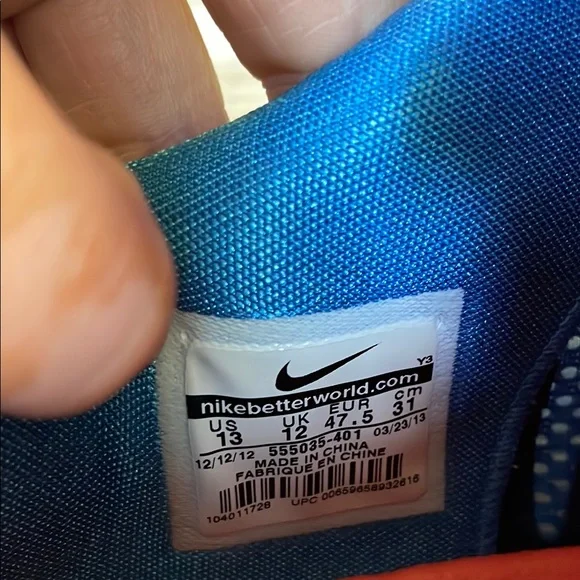 Size 13 - Nike Kobe 8 System Blitz Blue 2013 555035-401 - Picture 8 of 10